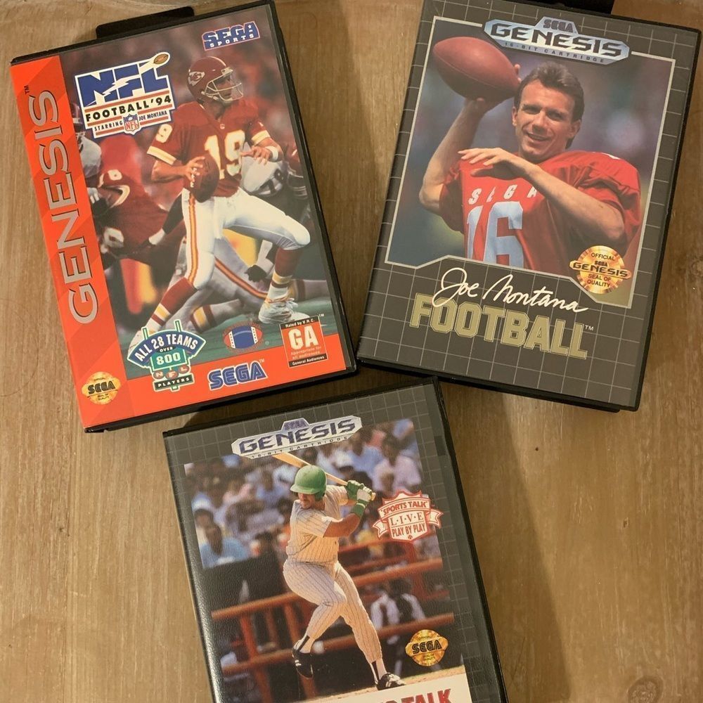 Vintage almost immaculate set of 3 Sega Genesis 🎮